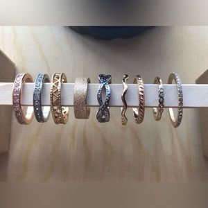 Beautiful Ring Set of 9